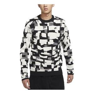 Свитер men's sportswear tech pack engineered casual round neck knit pullover wool sweater black Nike, мультиколор