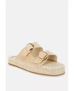 Kuopa Настоящие мягкие кожаные эспадрильи на платформе Rag & Co, коричневый/бежевый