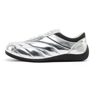 AD Легкие низкие кеды мужские серебристые, цвет Silver