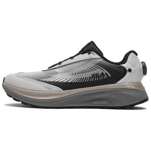 Ботинки для бега BOA WOLF мужские низкие черно-серые FILA, светло-серый облако/черная красота