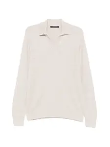 Поло с длинными рукавами Tagliatore, бежевый