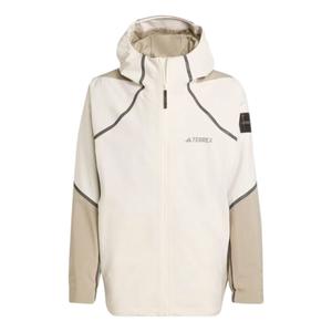 Куртка adidas x National Geographic Climaproof Rain Jacket Asia Sizing 'Alumina Silver Pebble'