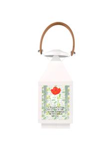 Mr. & Mrs. Panda Фонарик в виде мака с надписью, прозрачный