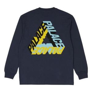 Футболка p-3d longsleeve 'navy' Palace, синий