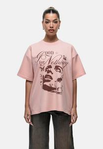 Футболка с принтом BLOSSOM TEE Good For Nothing, розовый