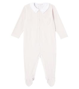 Комбинезон из велюра с хлопком Baby Tilouan Bonpoint, Perle