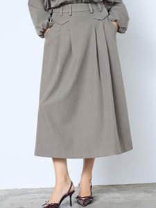 Co'couture Юбка 'LunaCC' в светло-коричневом цвете