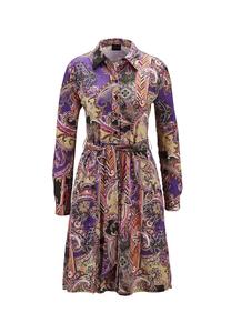 Летнее платье с уникальным принтом. Madeleine, мультиколор