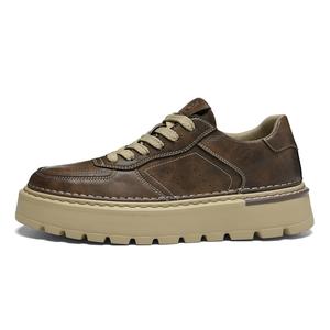 AOKANG Модные скейтерские кеды Play Series мужские низкие черные, хаки, цвет Khaki[Standard Sports Shoe Size]