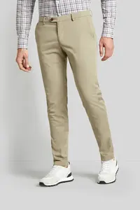 Брюки из ткани bugatti с высоким содержанием хлопка, бежевый