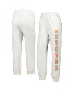 Женские овсяные джоггеры Cleveland Browns Harper Joggers '47 Brand, тан/бежевый