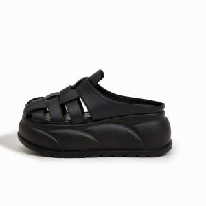 Миланская песня любви быстросохнущие противоскользящие износостойкие сандалии с закрытым носком женские черные