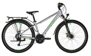 Молодежный велосипед Lakes Free 26 MD - 26 дюймов - Diamant - 2024, цвет Grau|midgrey/black/neon green