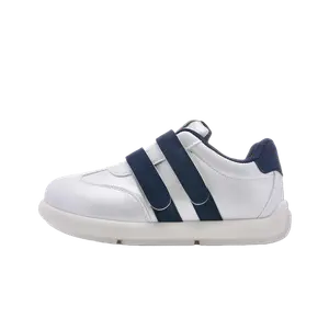 JimiXiong Женские низкие скейтерские кроссовки бело-синие, цвет White Dark Blue