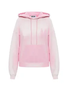 Толстовка с узором тай-дай Moschino, розовый