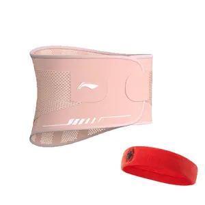 Женский корсет для поддержки спины LINING, Pink+Spider-Man Headband