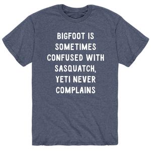 Мужская футболка с изображением снежного человека, которую иногда путают Licensed Character