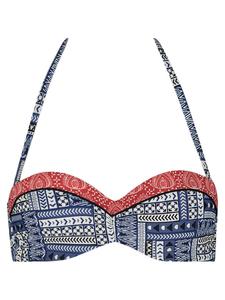 Верх бикини s.Oliver, цвет blau/weiß