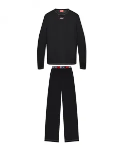 Пижама из двух частей Diesel, черный