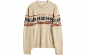 Свитер с норвежским узором Snow Fairisle OUR LEGACY, мультиколор