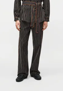 Пижамные брюки в полоску, брюки унисекс Sister Jane, Black