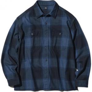 Футболка унисекс королевского синего цвета UNIQLO