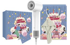 Фен для домашнего использования, высокая мощность, быстрая сушка, компактный для общежития, уход за волосами H501 SE Xiaomi