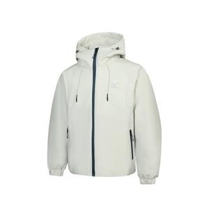 Пуховик унисекс Mizuno, слоновая кость