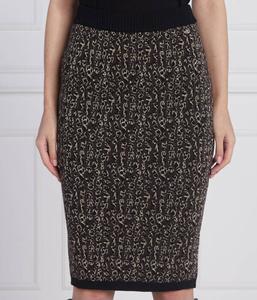 Юбка женская Liu Jo из вискозы с принтом, черный