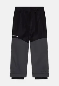 Детские дождевые штаны caprea, унисекс зимние штаны Vaude, Black