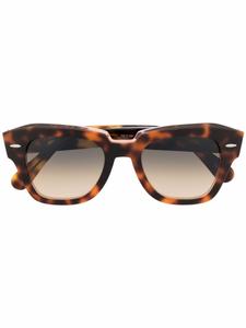 Солнцезащитные очки State Street в круглой оправе Ray-Ban, коричневый