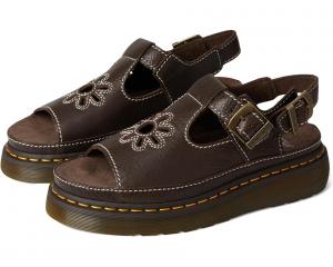 Унисекс сандалии Dr. Martens Dunnet Flower, Kelp Brown