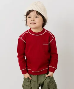 Свитшот, подобранный по цвету Chil2, цвет Wine Red