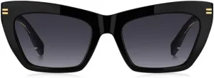 Женские повседневные солнцезащитные очки Marc Jacobs, Black/Grey Shaded