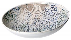 Суповая тарелка Ritzenhoff Breker, 21 см, синий/кремовый/серый