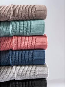 Жилет-свитер в меланжевом цвете каменно-серый и белый WITT WEIDEN