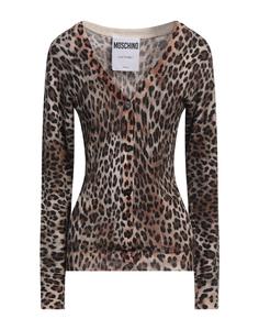 Кардиган Couture Moschino, бежевый