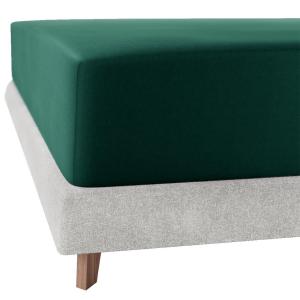 Простыня Mr Mattress зеленый, 120/200 см