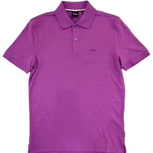HUGO BOSS Фиолетовая поло для мужчин