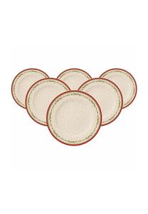 Набор тарелок Villeroy & Boch Winter bakery delight, 6 предметов, 27,4 см, красочный