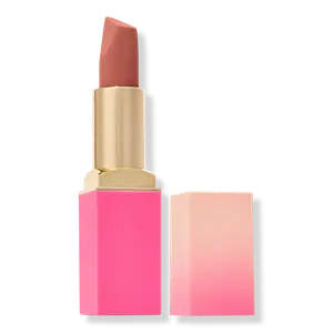 Матовая бархатистая помада телесного цвета Juvia's Place, Me (warm toned peachy pink nude)