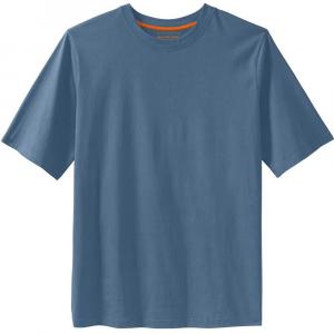Мужская трикотажная футболка с круглым вырезом Boulder Creek By Kingsize для больших и высоких тяжеловесов, цвет Slate Blue