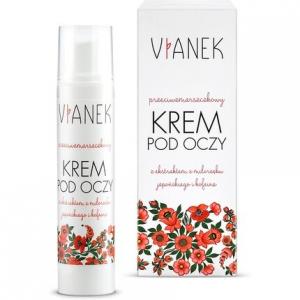 Крем для век, уменьшающий морщины, 15 мл, Vianek