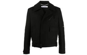 OFF-WHITE Мужское пальто, цвет Black