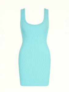 Летнее платье Nudyess Tina Mini, аква