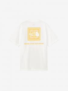 Футболка с коротким рукавом и квадратным логотипом в виде банданы (мужская) The North Face, цвет White