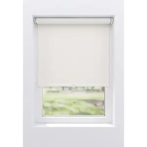 Пружинная рулонная штора мой дом «Tia», затемнение, затемнение, энергосберегающая ширма, с отверстием, свободно подвешивается, крепится винтами My Home, белый