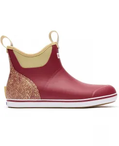 Мужские ботинки Tailgate 6 в стиле Deck с высотой до щиколотки Xtratuf, красный