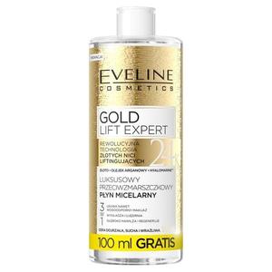 Мицеллярная жидкость, 500 мл Eveline Cosmetics, Gold Lift Expert