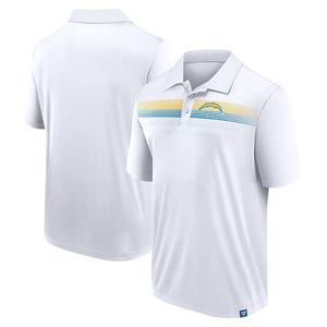 Мужская белая поло los angeles chargers big & tall sublimated Fanatics